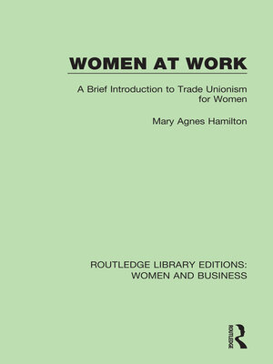 cover image of Women at Work